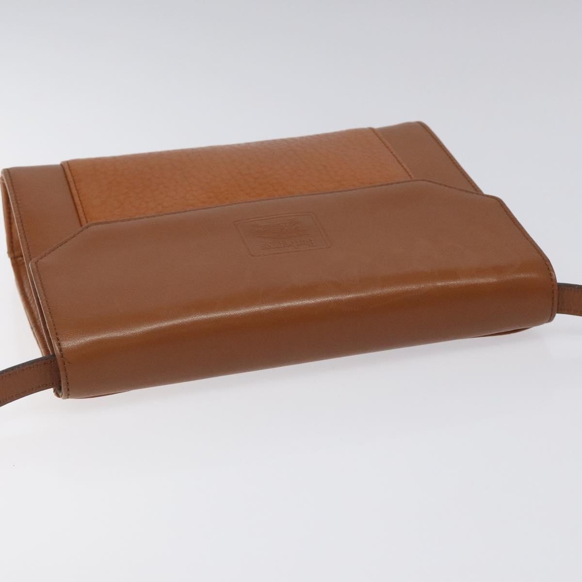 Burberry Vintage Flap Crossbody Bag Leather, BROWN, LEATHER, Shoulder bag