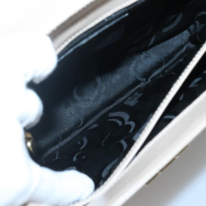 Salvatore Ferragamo Gancini Convertible Top Handle Bag Leather, BEIGE, LEATHER, Handbag