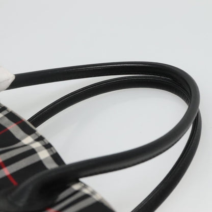 Burberry Nova Check Tote Nylon, BLACK, NYLON, Tote bag