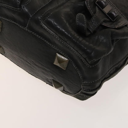 Chloe Vintage Shoulder Bag Leather, BLACK, LEATHER, Shoulder bag