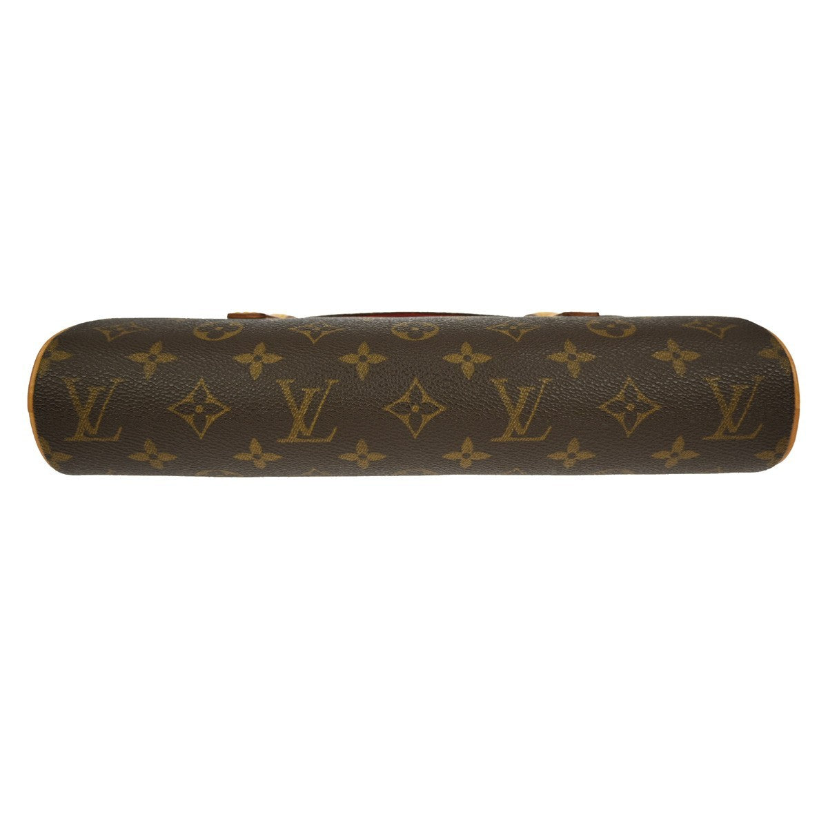 Louis Vuitton Sonatine Handbag Monogram Canvas, BROWN, CANVAS, Handbag
