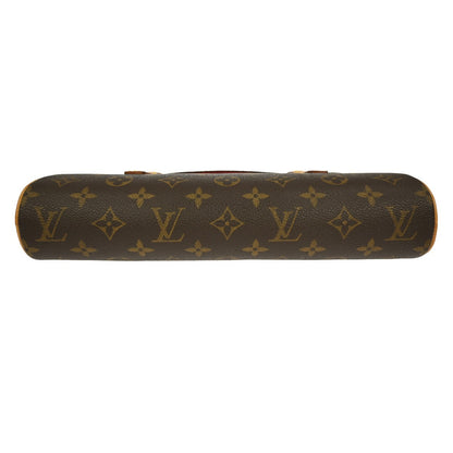 Louis Vuitton Sonatine Handbag Monogram Canvas, BROWN, CANVAS, Handbag