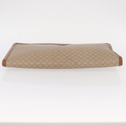 Celine Macadam Pochette Clutch, BEIGE, PVC, Clutche & pouche