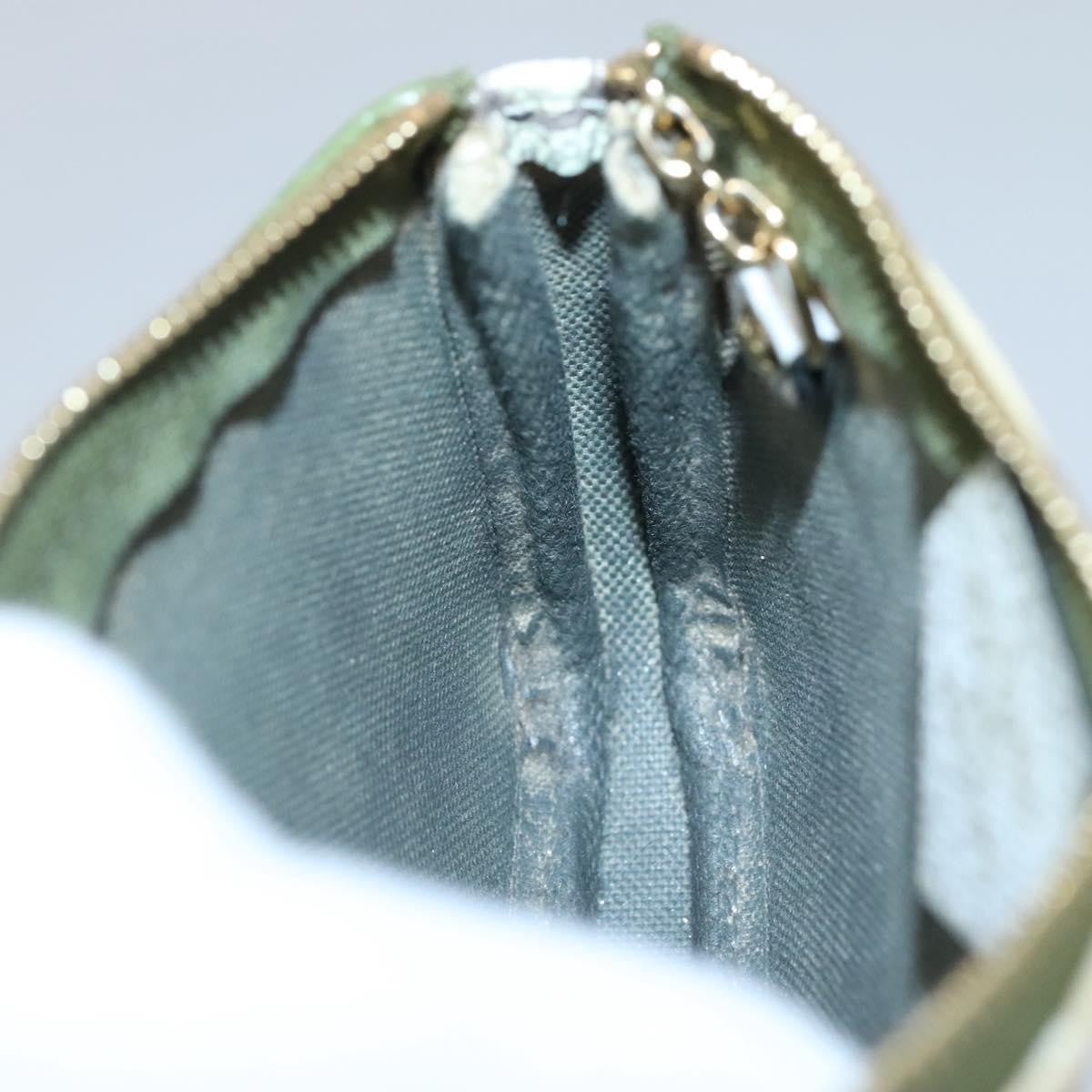 Louis Vuitton Mini pochette accessoire Limited edition Monogram canvas, GREEN, CANVAS, Clutche & pouche