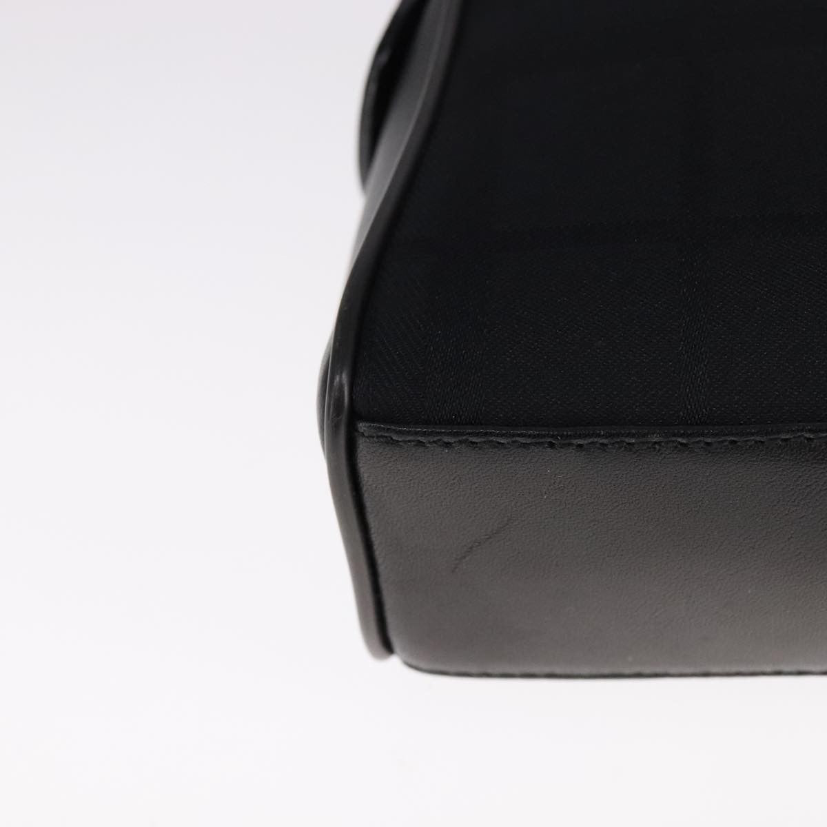 Burberry Nova check Pochette Canvas, BLACK, CANVAS, Clutche & pouche