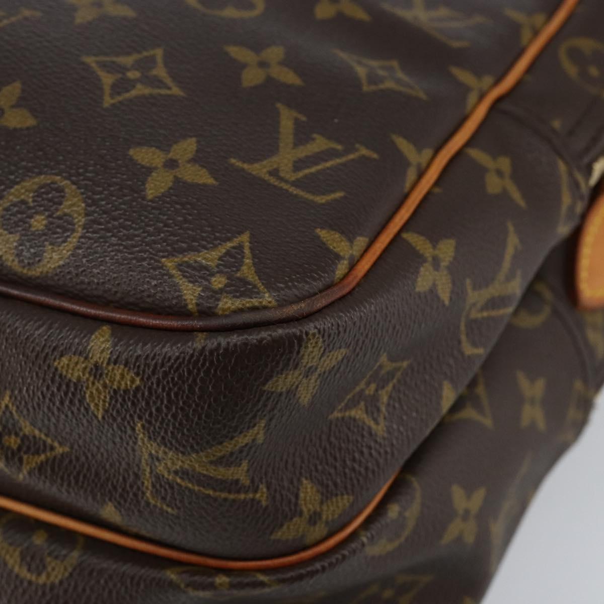 Louis Vuitton Reporter Bag Monogram Canvas, BROWN, CANVAS, Shoulder bag
