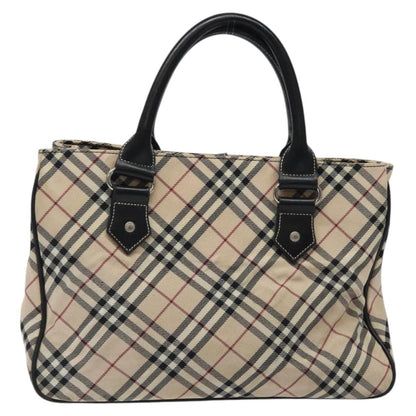 Burberry Nova Check Handbag Nylon, BEIGE, NYLON, Handbag