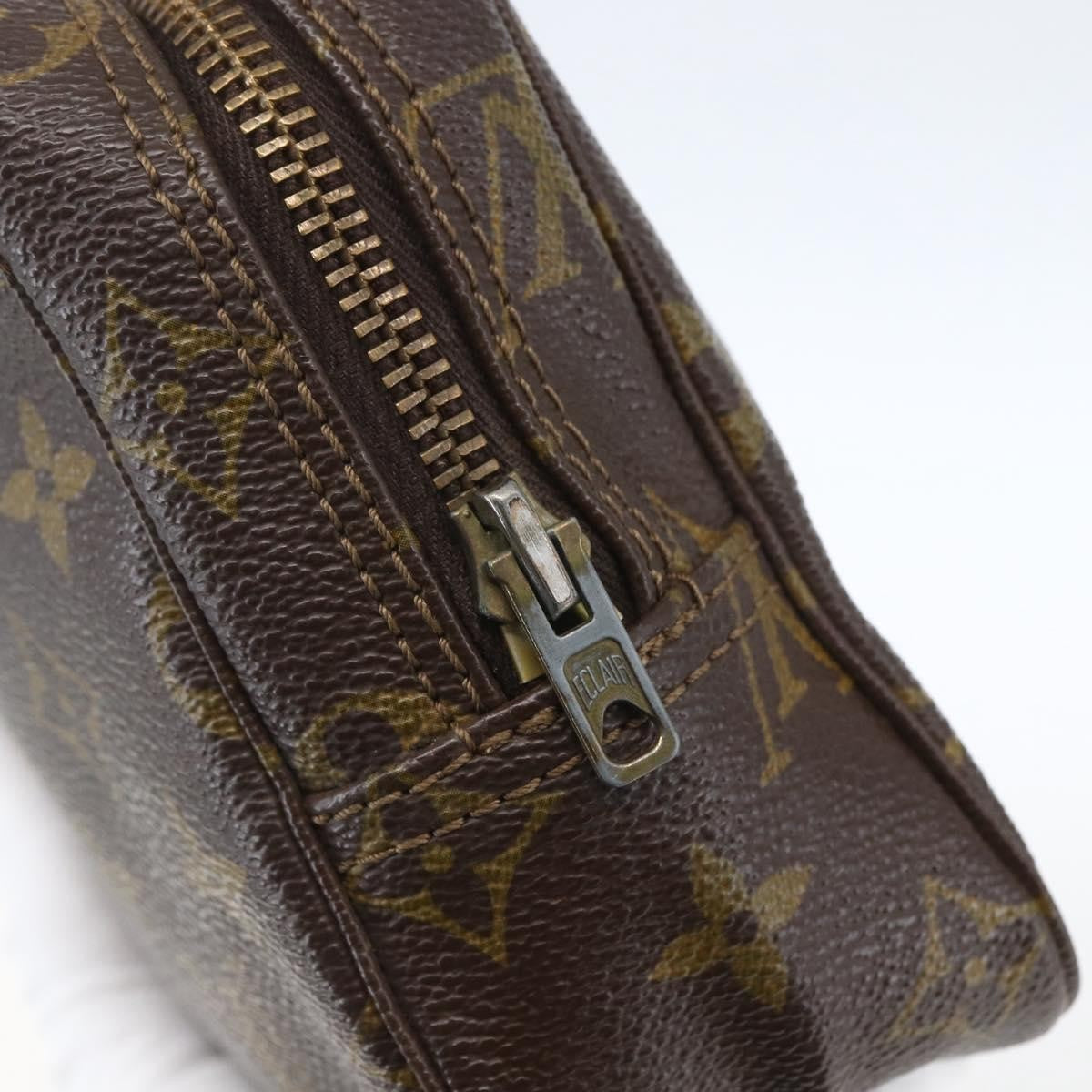 Louis Vuitton Trousse Toilette Monogram Canvas, BROWN, CANVAS, Clutche & pouche