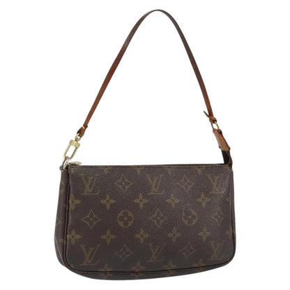 Louis Vuitton Pochette Accessoires NM Monogram Canvas, BROWN, CANVAS, Clutche & pouche