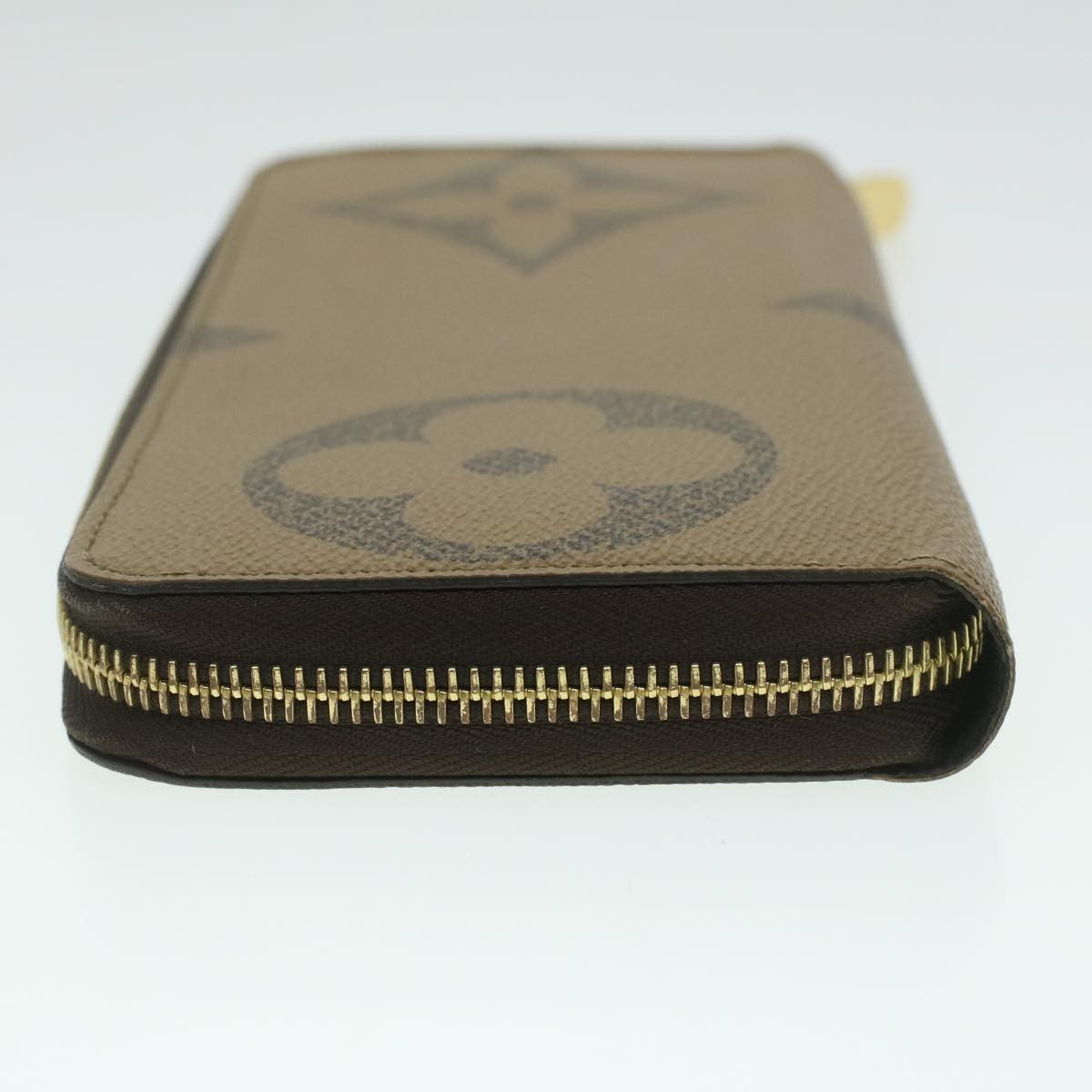 Louis Vuitton Zippy Wallet NM Monogram Giant Reverse, Brown, Canvas, Wallet