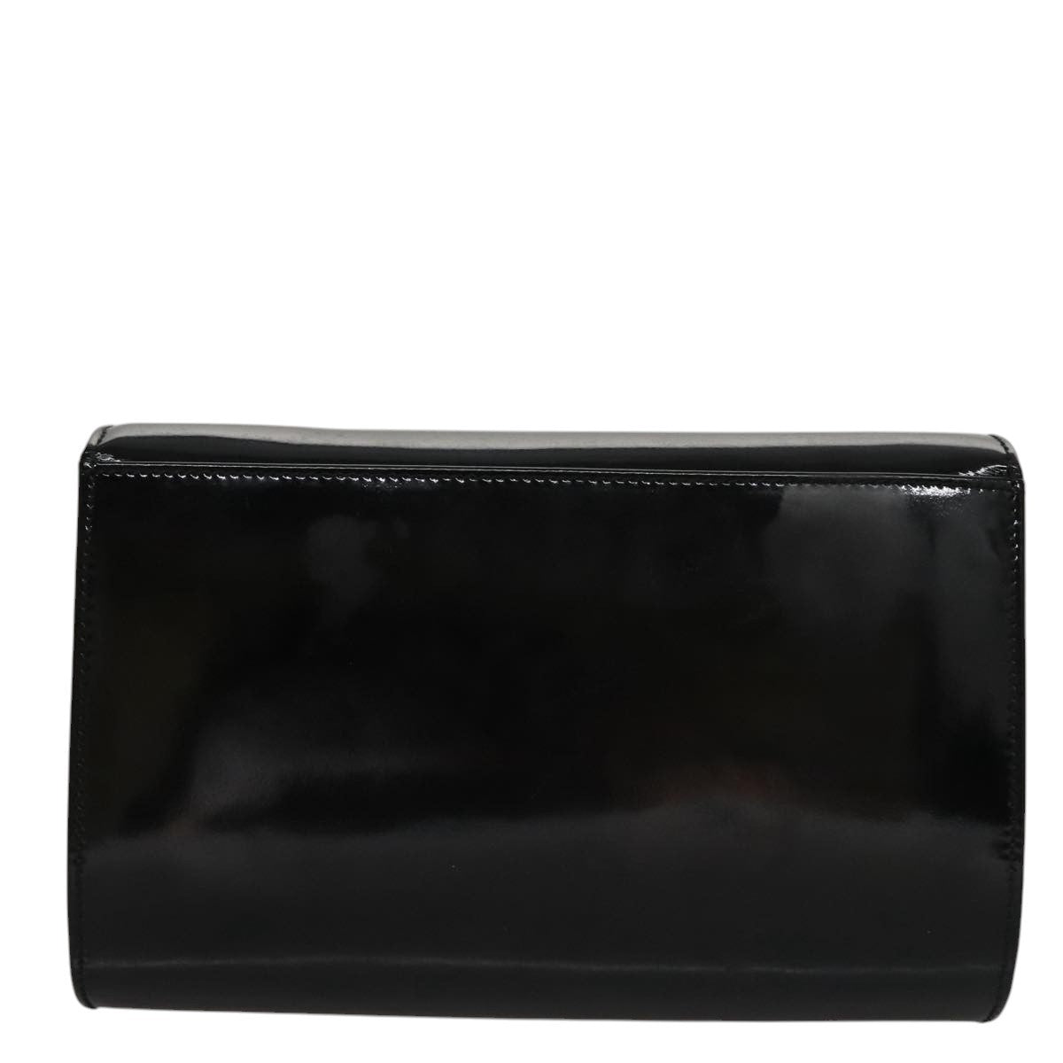 Salvatore Ferragamo Gancini Box Crossbody Bag Patent leather, BLACK, PATENT_LEATHER, Shoulder bag
