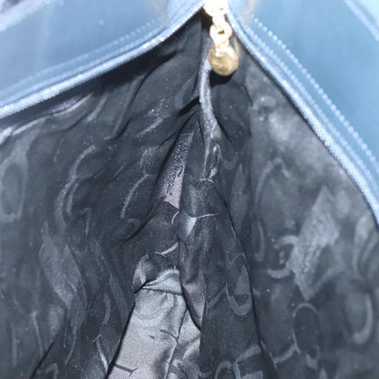 Salvatore Ferragamo Vala tote Canvas, NAVY, CANVAS, Tote bag