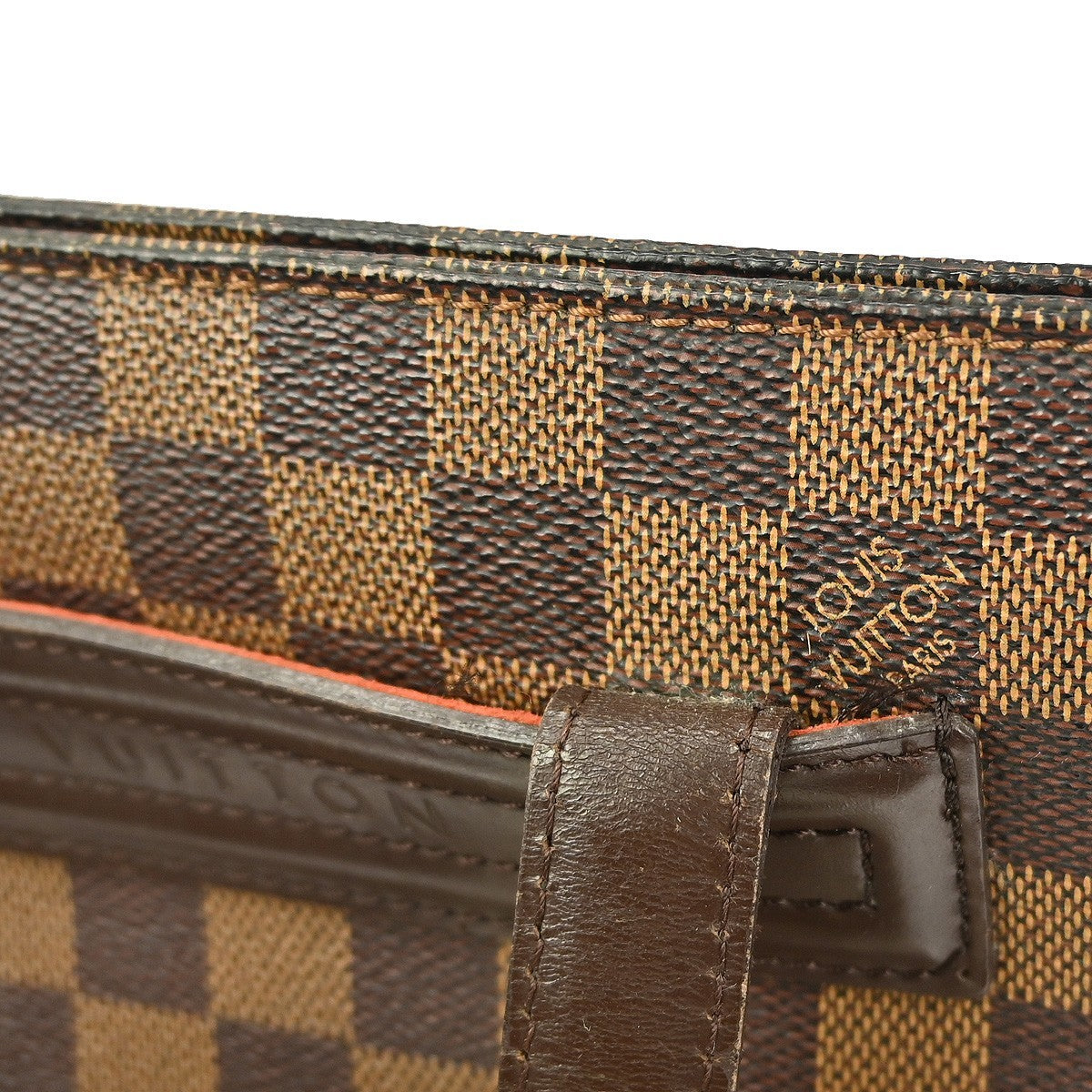 Louis Vuitton Parioli Handbag Damier, BROWN, CANVAS, Shoulder bag
