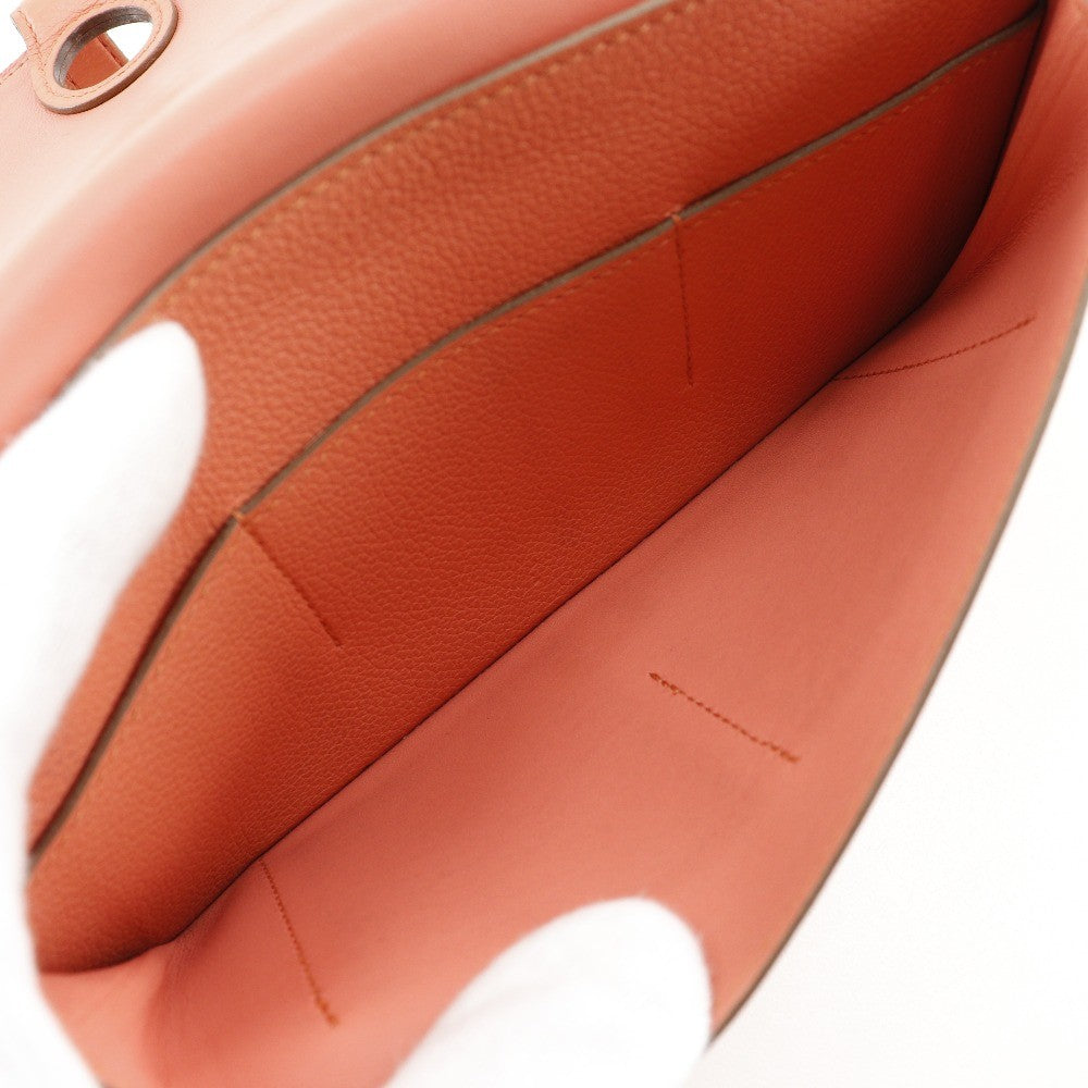 Hermes Dogon Duo Combined Wallet Leather, PINK, LEATHER, Wallets