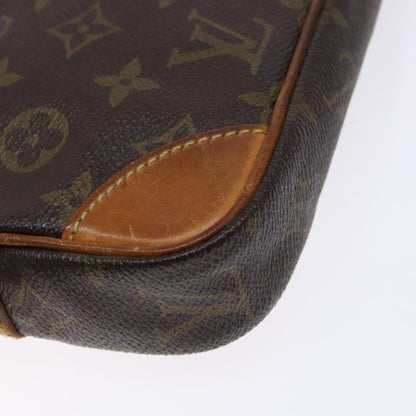 Louis Vuitton Marly Dragonne Clutch Monogram Canvas, BROWN, CANVAS, Clutche & pouche