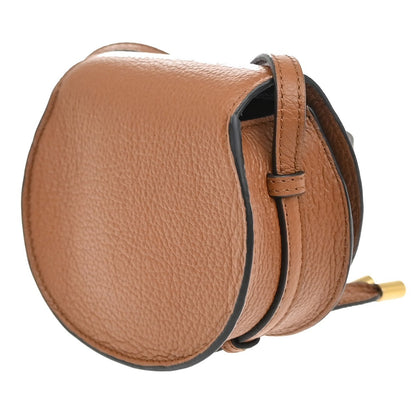 Chloe Marcie Crossbody Bag Leather, BROWN, LEATHER, Clutche & pouche