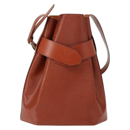 Louis Vuitton Vintage Sac d'Epaule Handbag Epi Leather, BROWN, LEATHER, Shoulder bag