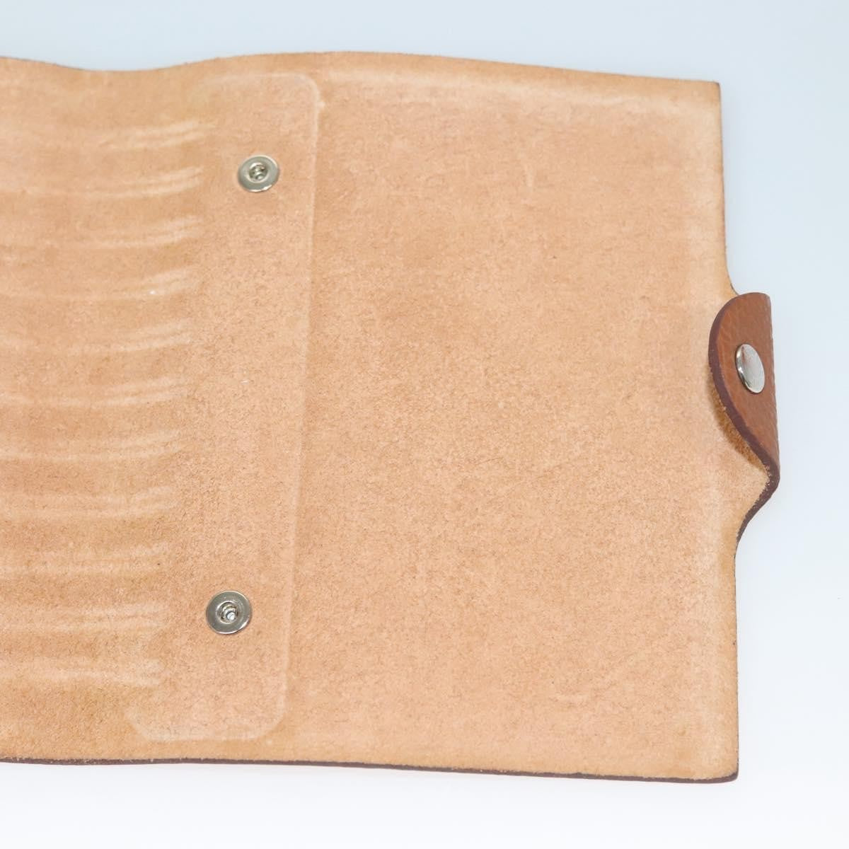 Hermes Ulysse Agenda Cover Leather, BROWN, LEATHER, Clutche & pouche