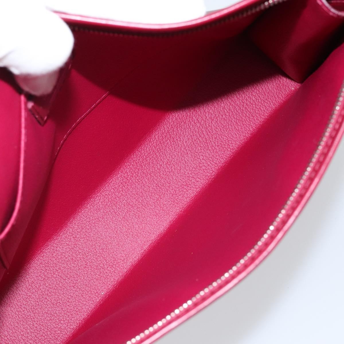 Louis Vuitton Toiletry Pouch Epi Leather, BURGUNDY, LEATHER, Toiletry Case