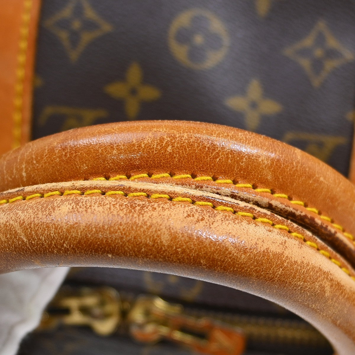 Louis Vuitton Keepall Bag Monogram Canvas, Brown, Canvas, Travel Bag