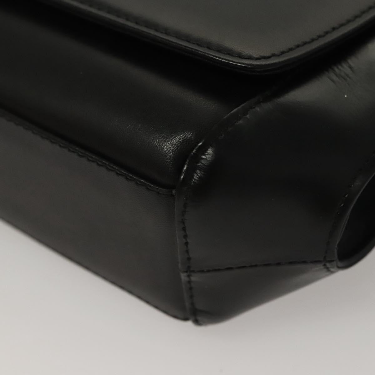 Valentino Garavani Flap Shoulder Bag Leather, BLACK, LEATHER, Shoulder bag