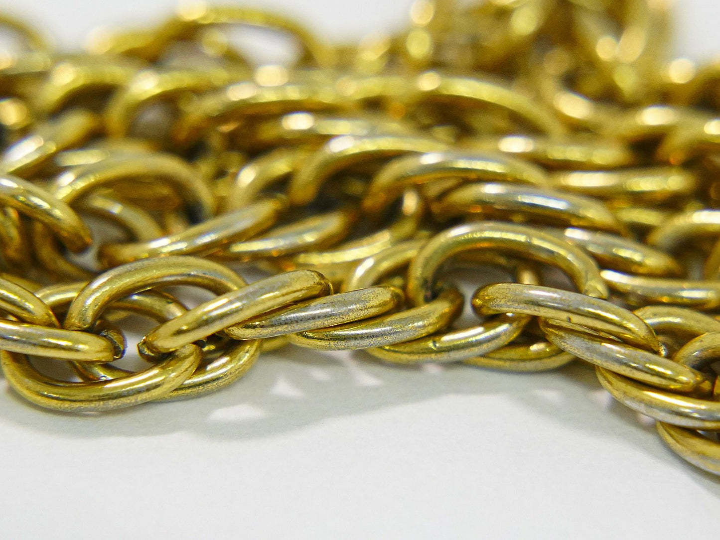 Chanel Vintage Medallion Necklace Metal, GOLD, GOLD_PLATED, Necklace