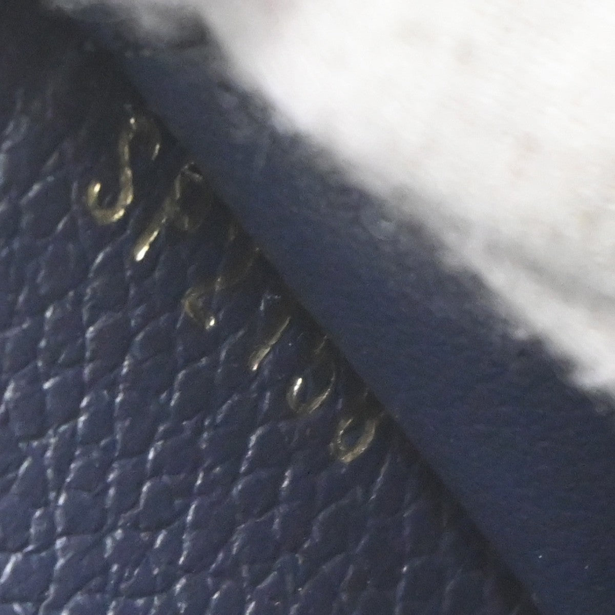 Louis Vuitton Portefeuille zippy Monogramme Empreinte Monogramme Empreinte, NAVY, LEATHER, Wallets