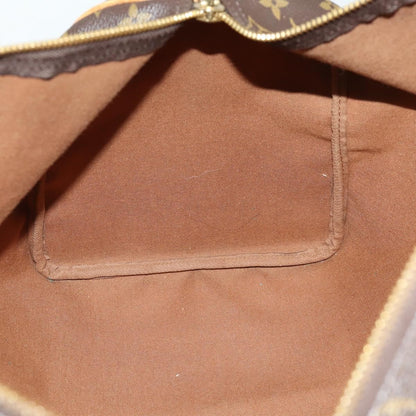 Louis Vuitton Keepall Bag Monogram Canvas, BROWN, CANVAS, Travel bag