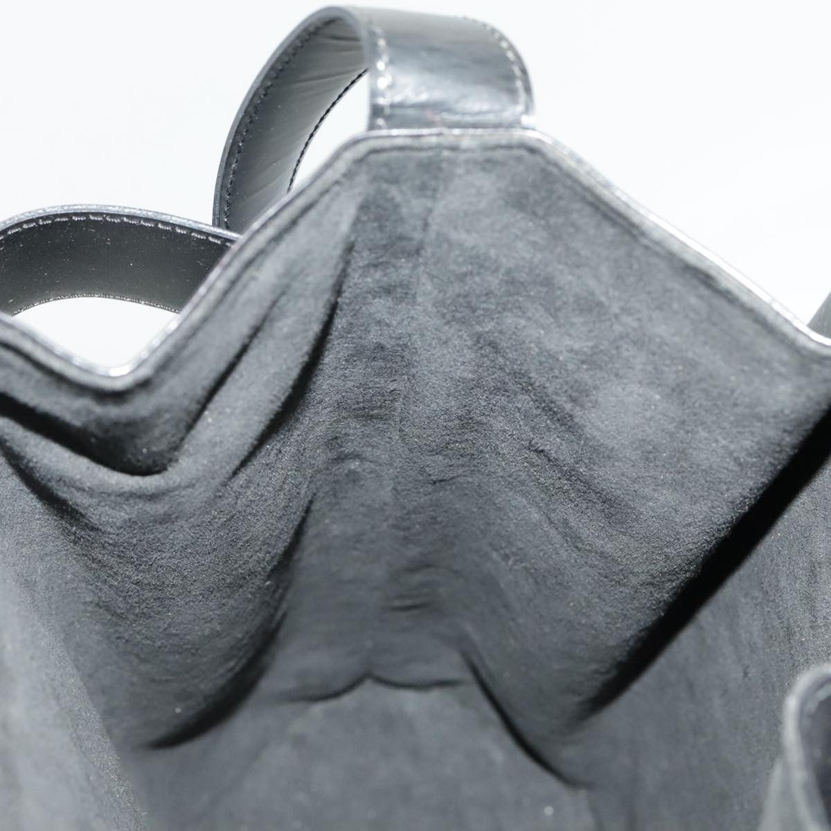 Louis Vuitton Vintage Sac d'Epaule Handbag Epi Leather, BLACK, LEATHER, Handbag