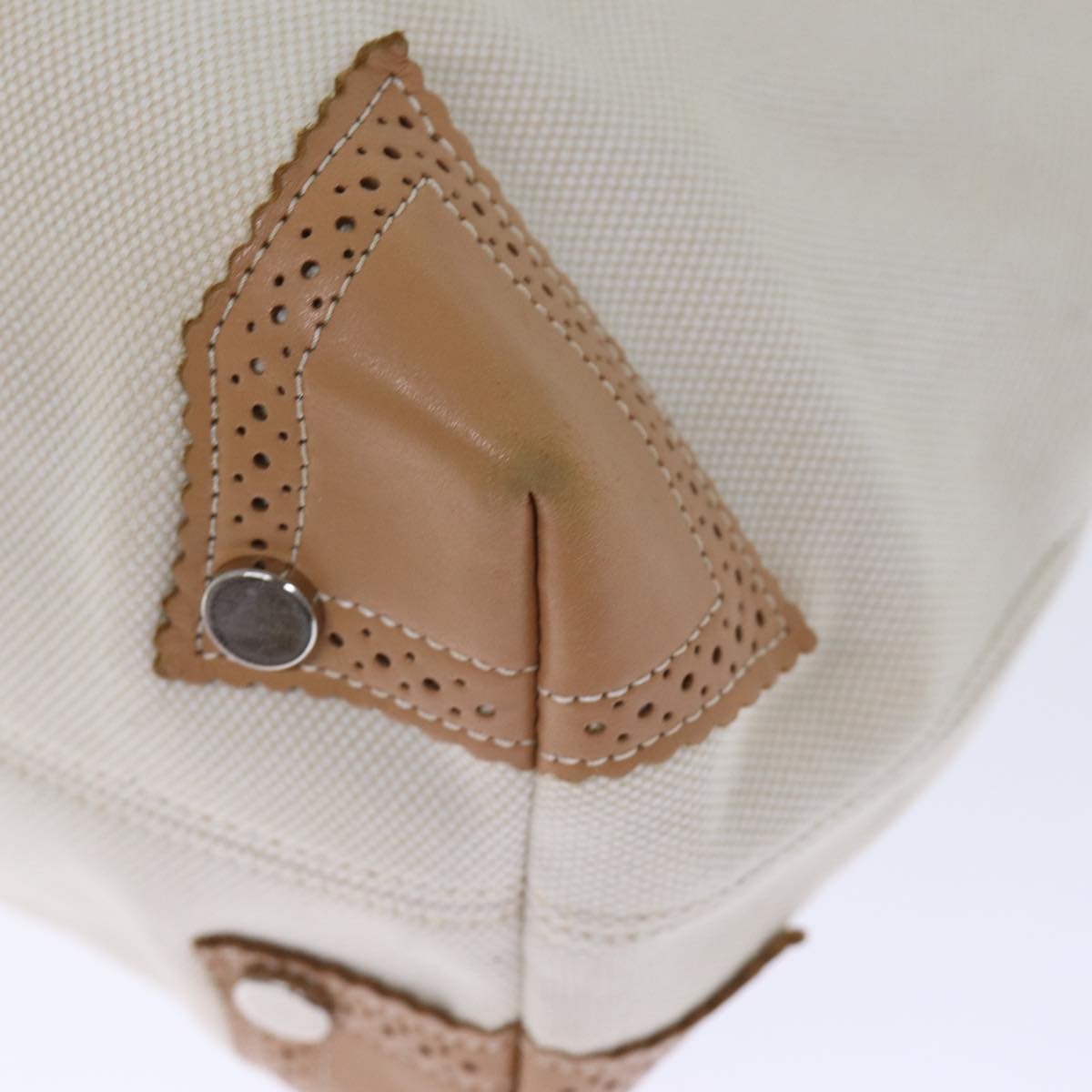 Burberry Blue Label Tote Bag Canvas, BEIGE, CANVAS, Tote bag