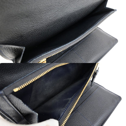 Louis Vuitton Virtuose Wallet Monogram Empreinte Leather, NAVY, LEATHER, Wallets