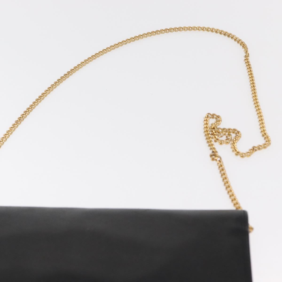 Christian Dior Vintage Shoulder Bag Leather, Black, Leather, Shoulder Bag