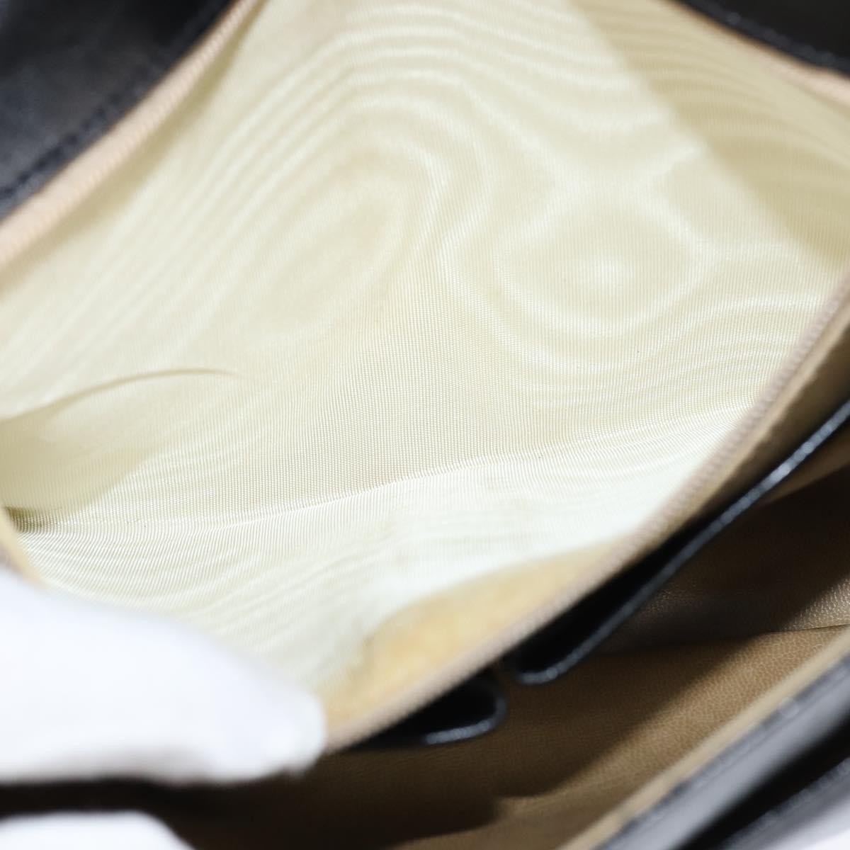 Celine Shoulder Bag Leather, BLACK, LEATHER, Shoulder bag