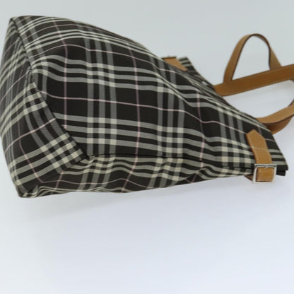 Burberry Nova Check Blue Label Nylon, BROWN, NYLON, Travel bag