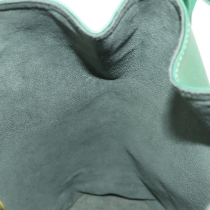 Louis Vuitton Randonnee Backpack Epi Leather, GREEN, LEATHER, Shoulder bag