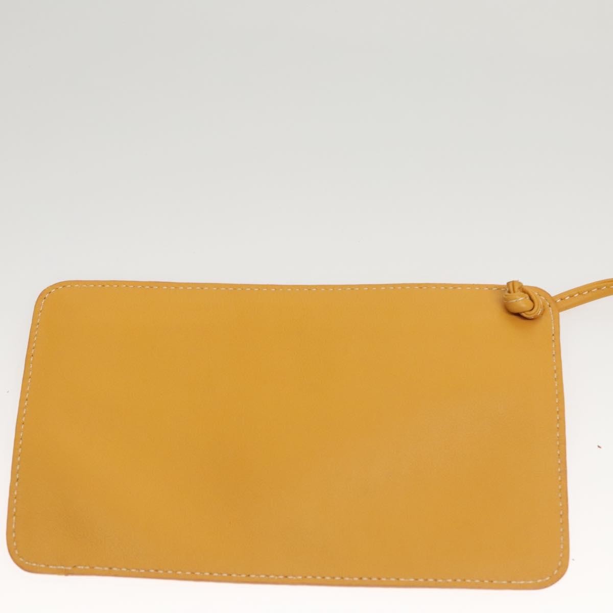 Loewe Anton Sling Bag Leather, YELLOW, LEATHER, Shoulder bag