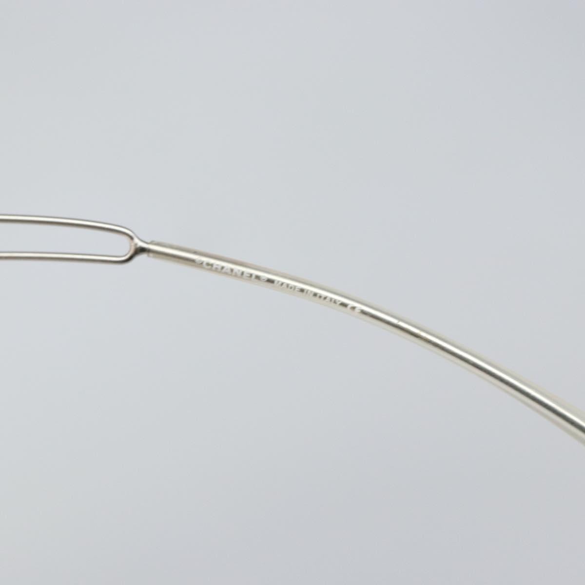 Chanel Logo CC Sunglasses Metal, SILVER, METAL, Sunglasse