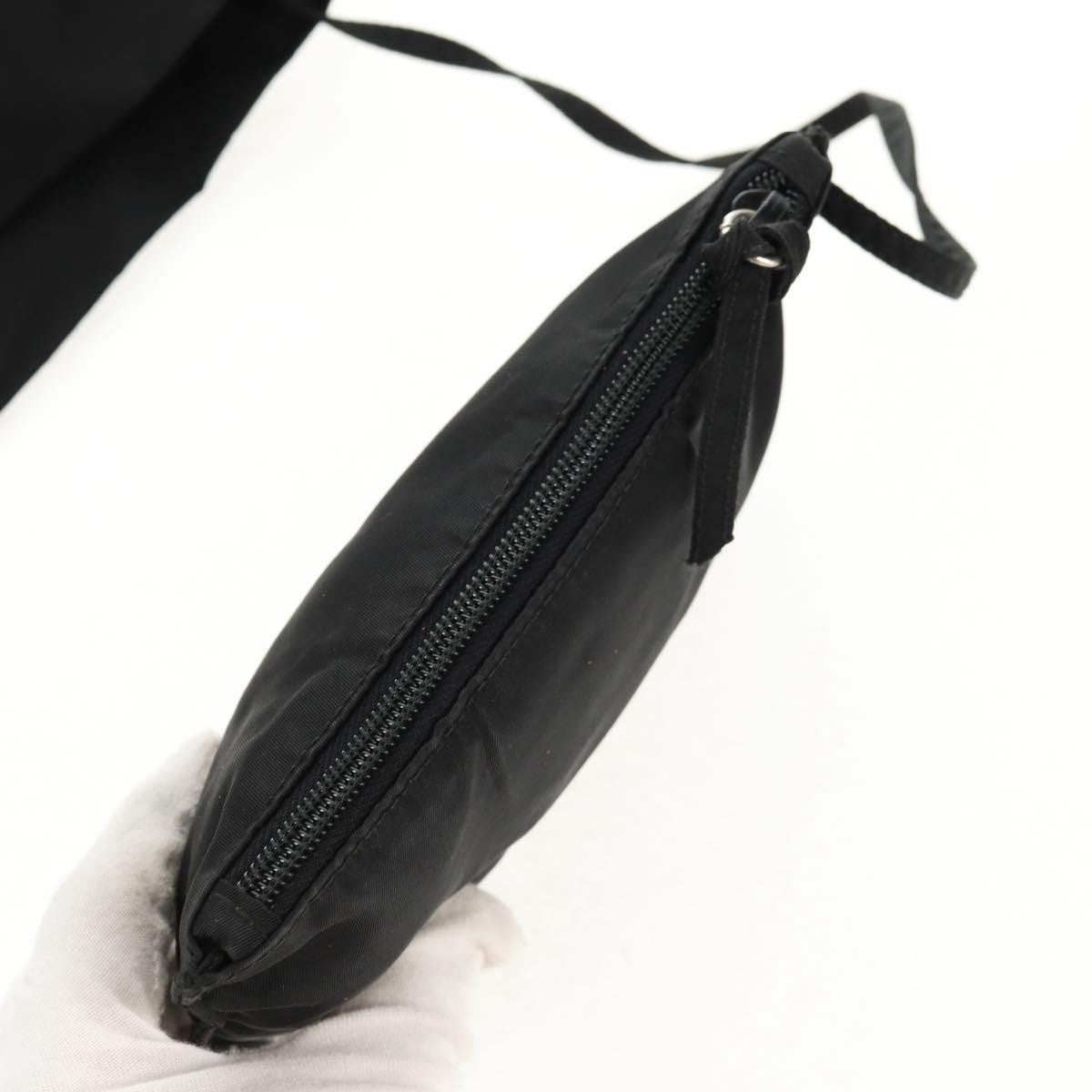 Prada Vintage Handbag Tessuto, BLACK, NYLON, Handbag