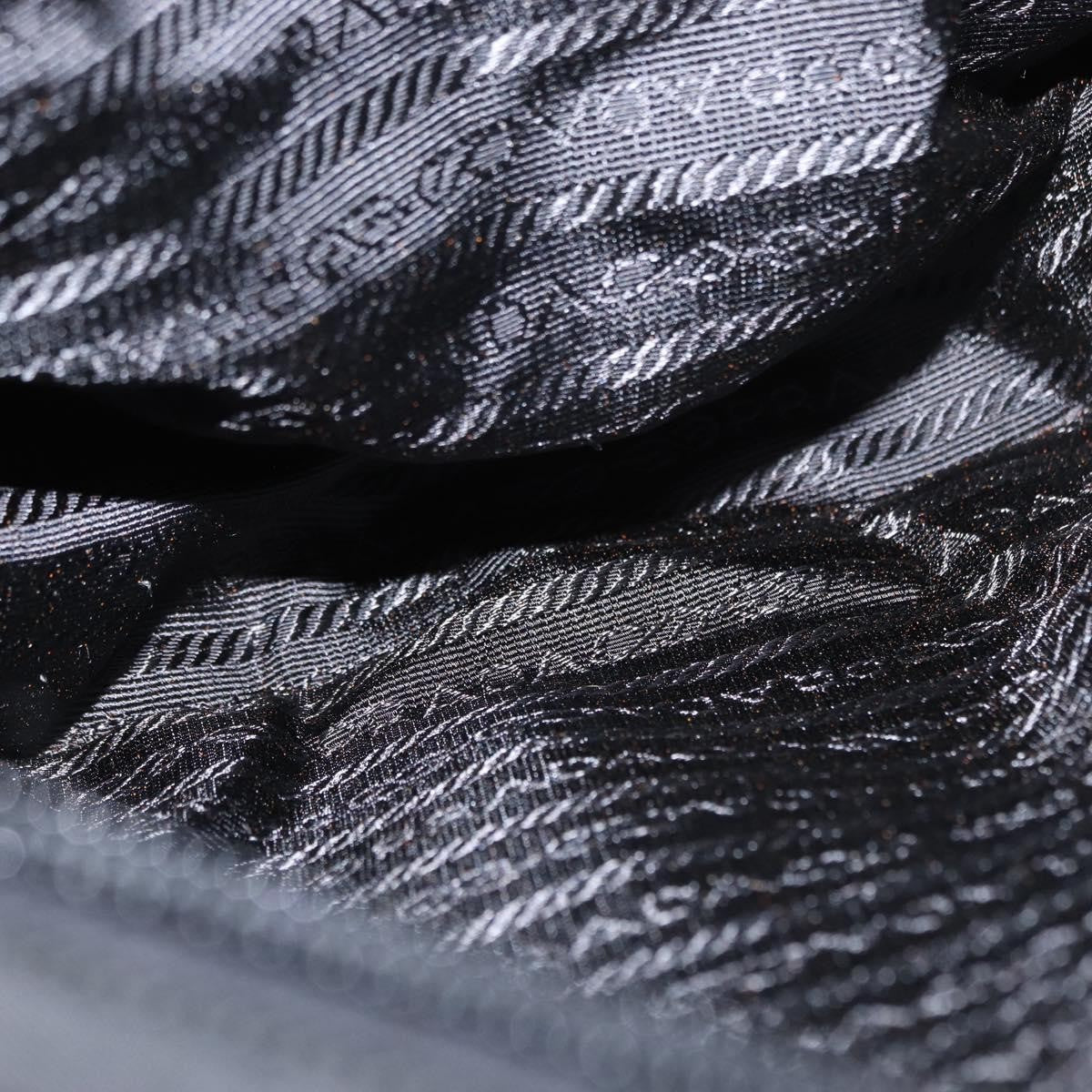 Prada Vintage Shoulder Bag Tessuto, BLACK, NYLON, Shoulder bag