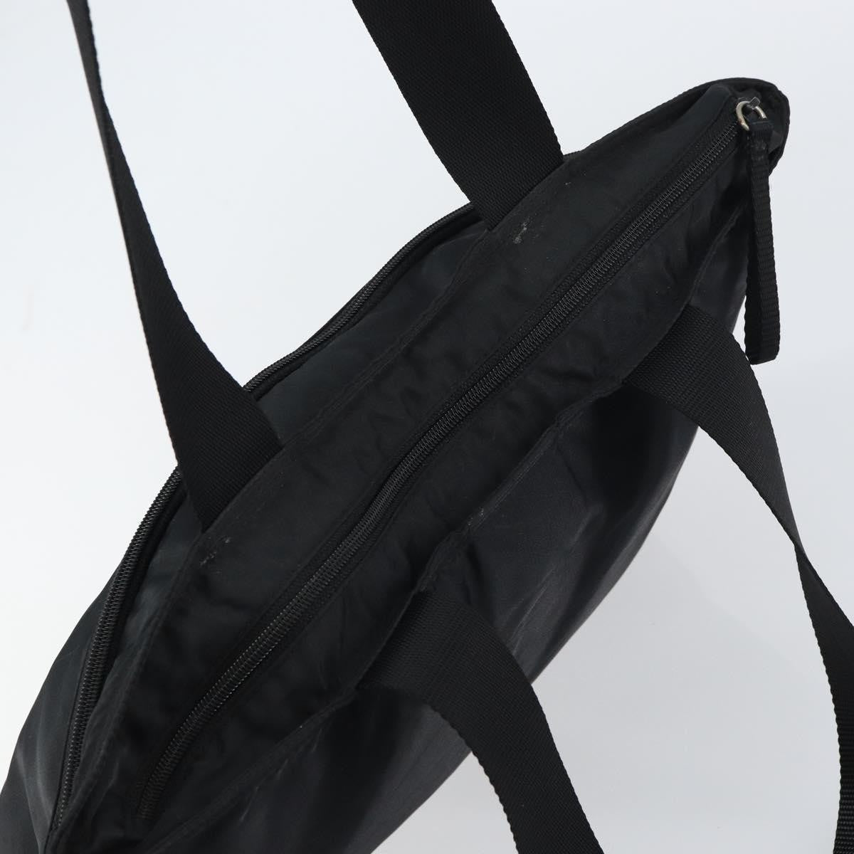 Prada Vintage Tote Tessuto, BLACK, NYLON, Tote bag