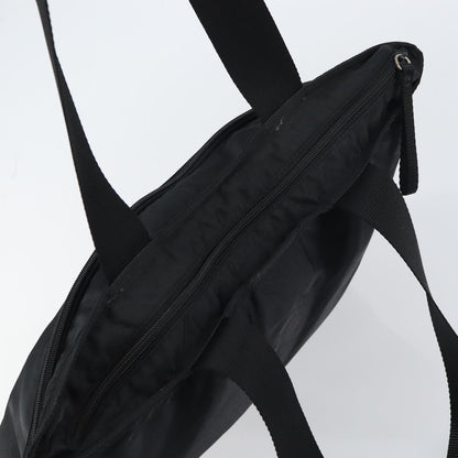 Prada Vintage Tote Tessuto, BLACK, NYLON, Tote bag