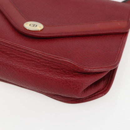Christian Dior Vintage Handbag Leather, RED, LEATHER, Handbag
