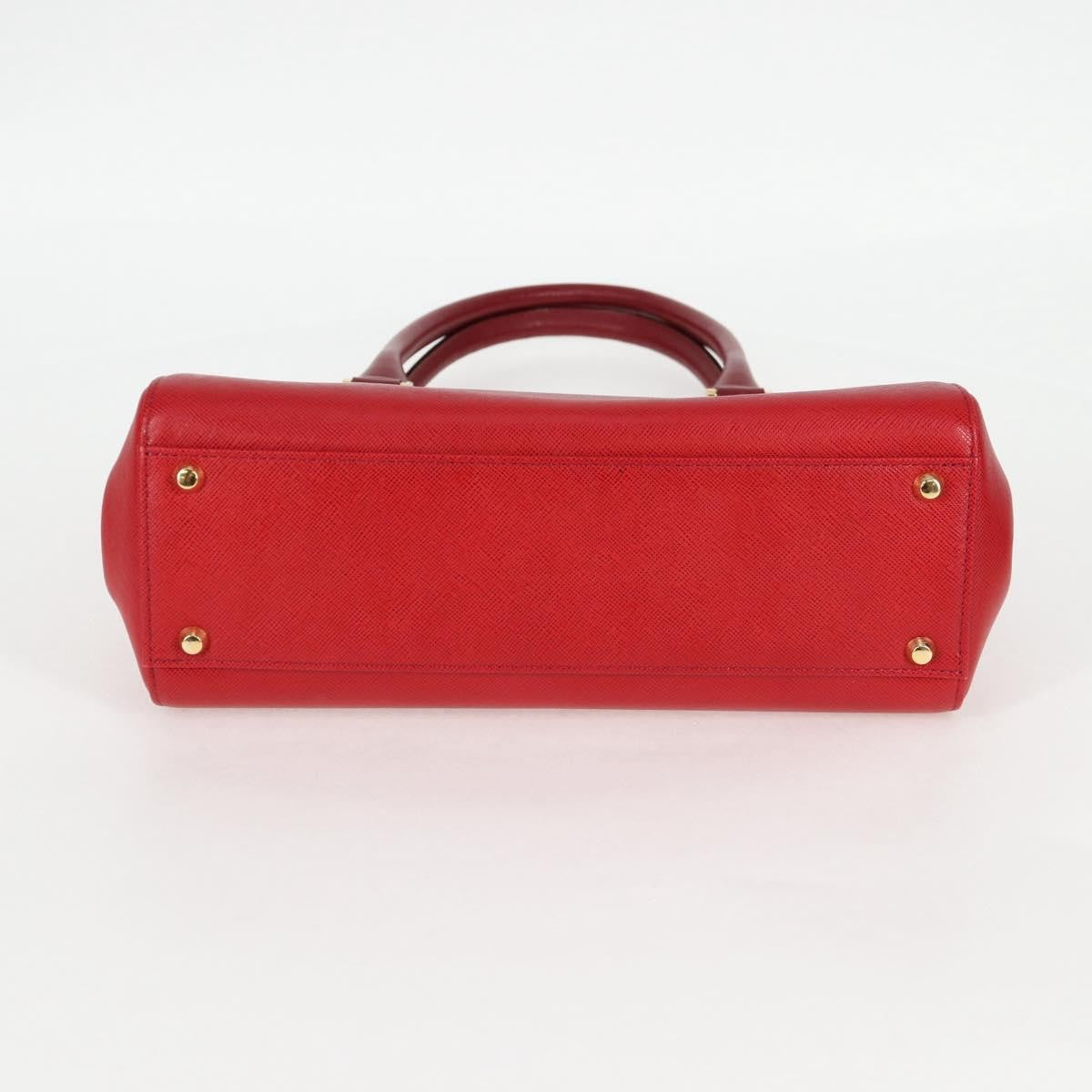 Burberry Vintage Handbag Leather, RED, LEATHER, Handbag