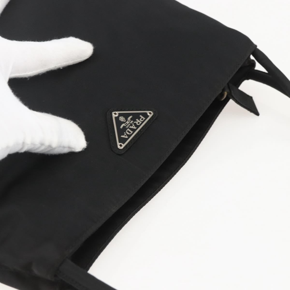 Prada Vintage Tote Tessuto, BLACK, NYLON, Tote bag