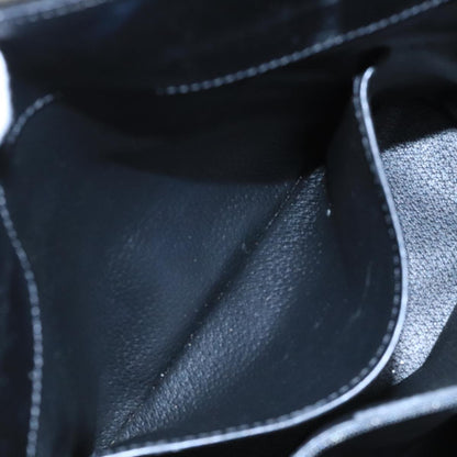 Celine C Macadam Handbag PVC Leather, Black, PVC, Handbag
