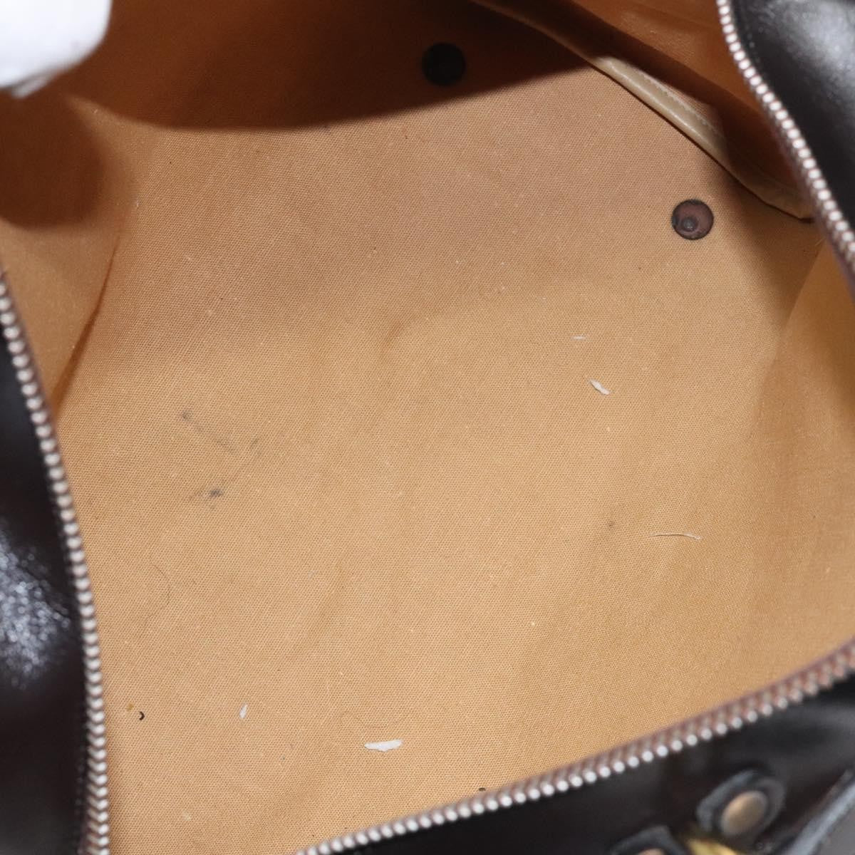 Christian Dior Vintage Trotter Handbag Canvas, BEIGE, CANVAS, Handbag