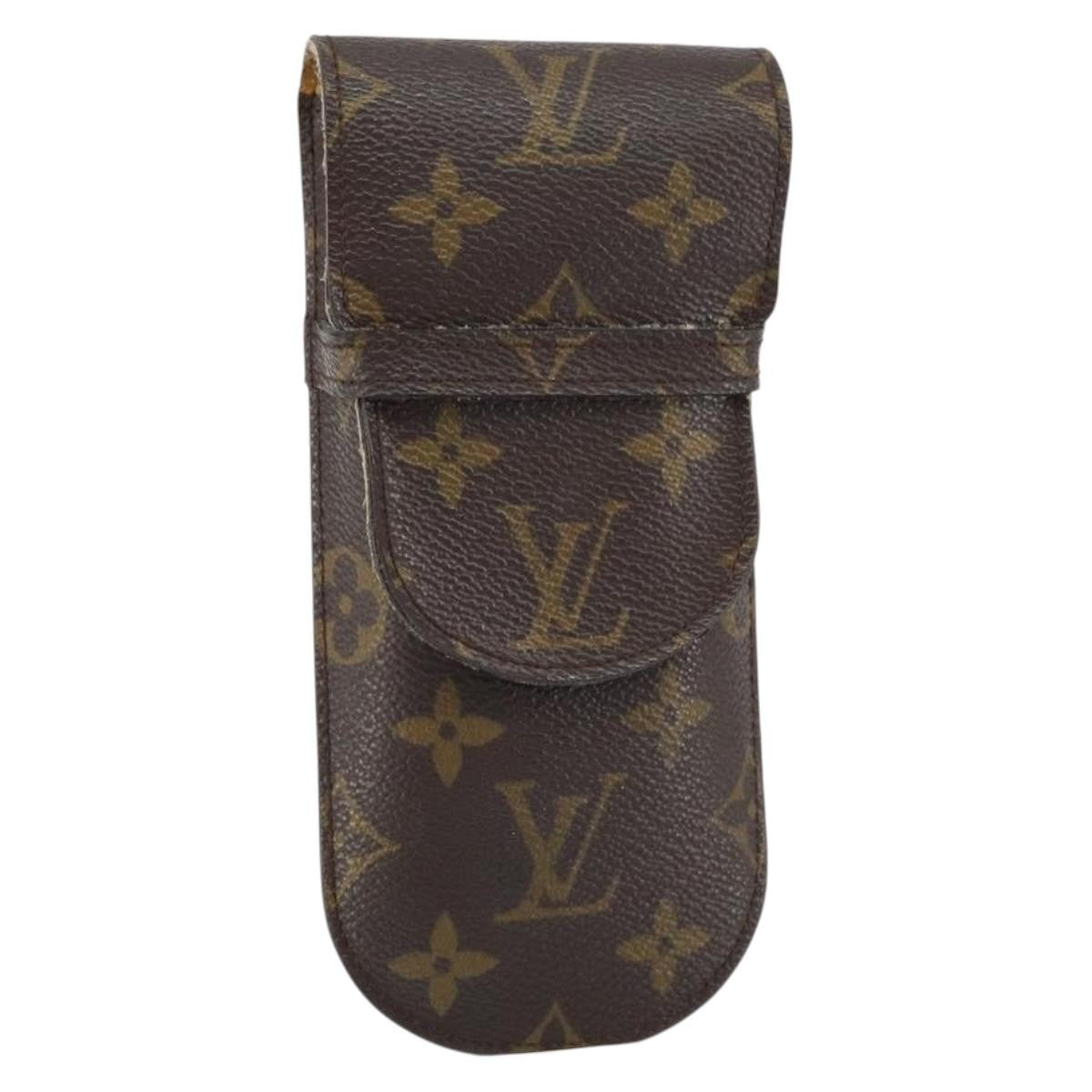 Louis Vuitton Etui à lunette Canvas, BROWN, CANVAS, Wallets