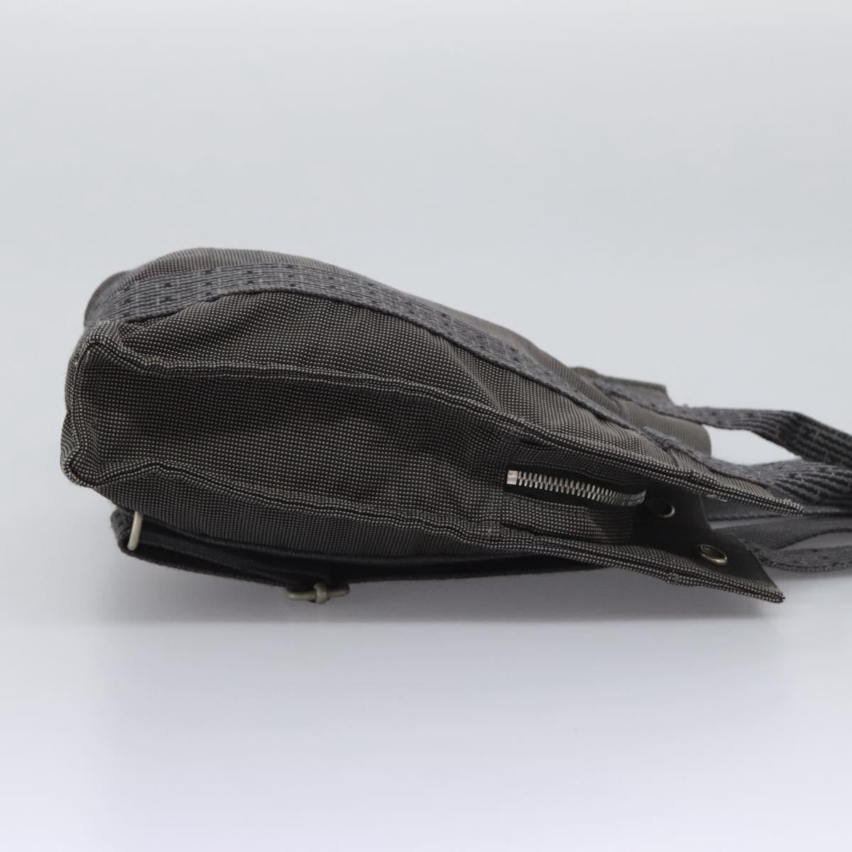 Hermes Herline Backpack Canvas, GRAY, CANVAS, Backpack