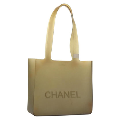 Chanel Tote Terry Cloth, KHAKI, RUBBER, Tote bag