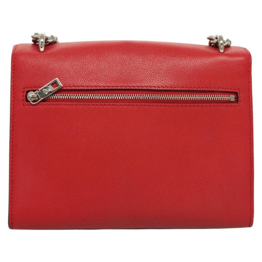 Louis Vuitton Mylockme Handbag Leather, RED, LEATHER, Handbag